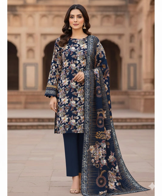 Tehzeeb Lawn 3pc